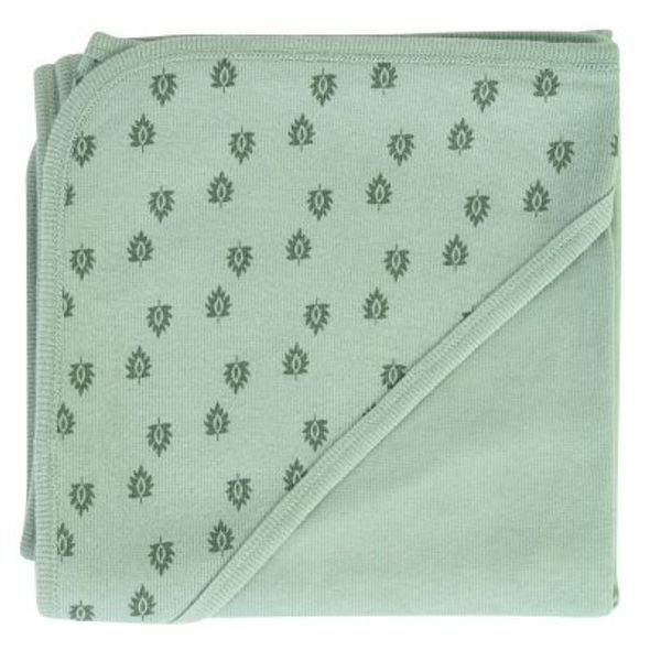 LODGER DREAMER NEWBORN RIB SILT GREEN 100 X 100 CM - DETSKÉ DEKY - SPINKÁNÍ