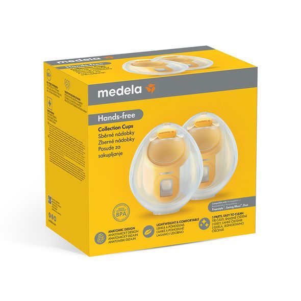 MEDELA ODSÁVACÍ SOUPRAVA DOUBLE HANDS-FREE™ - ODSÁVAČKY MATEŘSKÉHO MLÉKA - KRMENÍ
