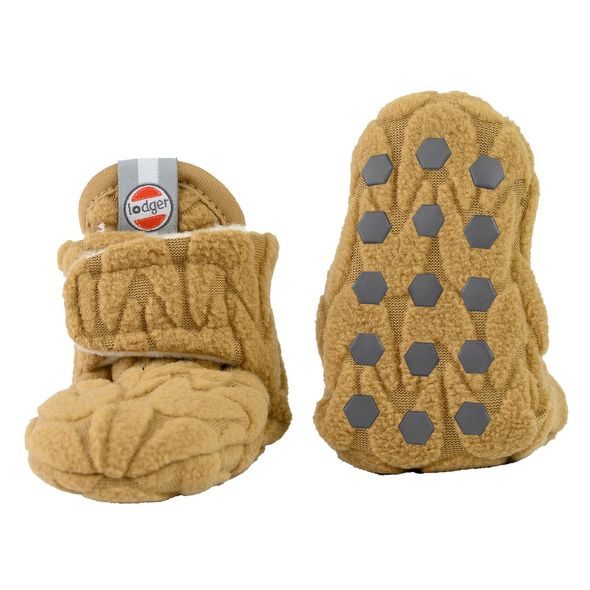 LODGER SLIPPER FLEECE EMPIRE DARK HONEY 6 - 12 MĚSÍCŮ - BOTIČKY - PRO DĚTI
