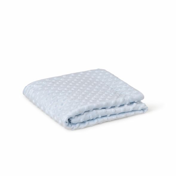 INTERBABY DEKA MĚKKÁ KULIČKY + PŘÍTULKA + MEDVÍDEK - MODRÁ - DĚTSKÉ DEKY PRO MIMINKA - SPINKÁNÍ