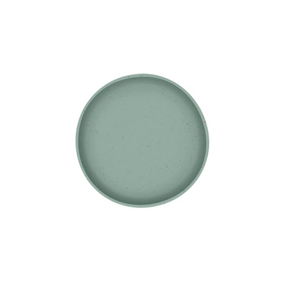 KIKKABOO TALÍŘ PLATINUM SILICONE SAGE - MISKY, TALÍŘKY A PODLOŽKY - KRMENÍ