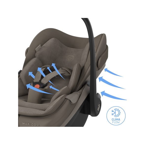 MAXI-COSI PEBBLE SLIDE PRO AUTOSEDAČKA OAK TRUFFLE - AUTOSEDAČKY 0-13KG - AUTOSEDAČKY A PŘÍSLUŠENSTVÍ