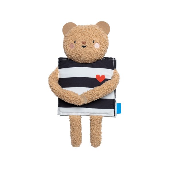 TAF TOYS MEDVÍDEK PLYŠOVÝ S KNÍŽKOU SNUGGLE BEAR - PLYŠOVÁ ZVÍŘATA - PRO DĚTI