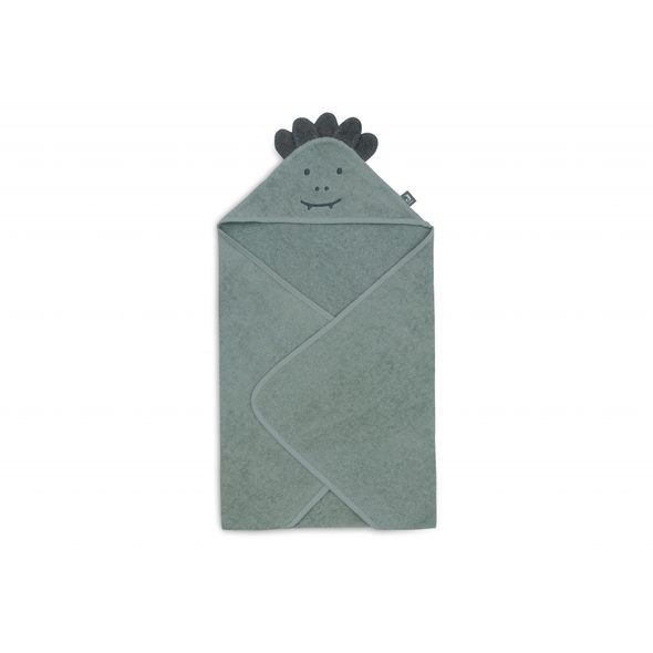 JOLLEIN OSUŠKA S KAPUCÍ FROTÉ 75X75CM JUNGLE JAMBO CROCO - OSUŠKY A DĚTSKÉ ŽUPANY - KOUPÁNÍ A ZDRAVÍ