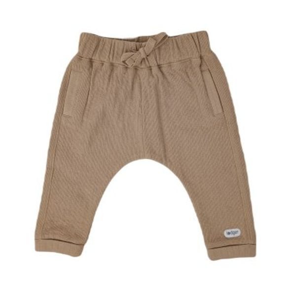 LODGER JOGGER FOLKLORE SOLID BEIGE 68 - KALHOTKY A TEPLÁČKY - PRO DĚTI