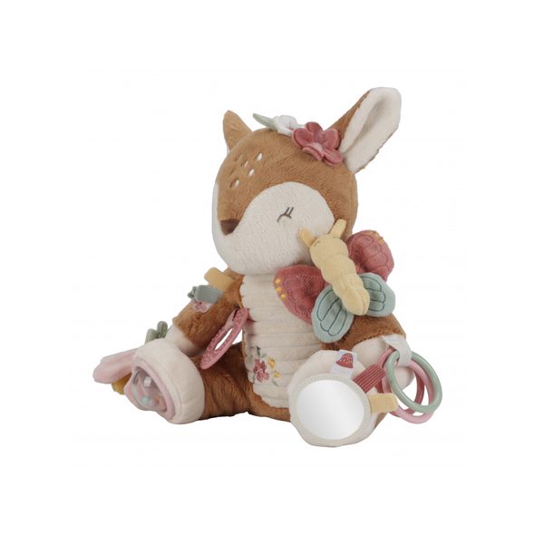 LITTLE DUTCH SRNKA PLYŠOVÁ S AKTIVITAMI FAIRY GARDEN - PLYŠOVÁ ZVÍŘATA - PRO DĚTI