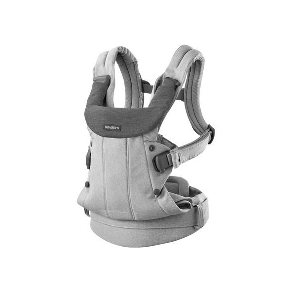 BABYBJORN BABYBJORN NOSÍTKO HARMONY WOVEN LIGHT GRAY MÉLANGE - ERGONOMICKÁ NOSÍTKA - NOŠENÍ & SPORT