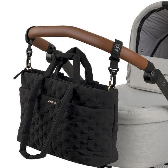 LÄSSIG TAŠKA PŘES RAMENO LIVA SHOULDER BAG QUILTED BLACK - DOPLŇKY - PRO MAMINKY