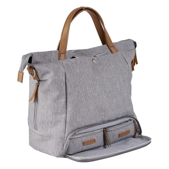 BABABING ERIN PŘEBALOVACÍ TAŠKA/BATOH, GREY MARL - PŘEBALOVACÍ TAŠKY - KOČÁRKY A PŘÍSLUŠENSTVÍ