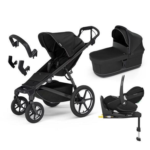 THULE TROJKOMBINACE 6V1 URBAN GLIDE 4-WHEEL + BASSINET + PŘÍSLUŠENSTVÍ 2024 + MAXI-COSI PEBBLE 360 PRO² + ZÁKLADNA FAMILYFIX 360 PRO - KOMBINACE S PŘÍSLUŠENSTVÍM - KOČÁRKY A PŘÍSLUŠENSTVÍ