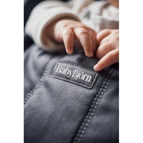 BABYBJORN LEHÁTKO BABYBJORN BALANCE BLISS WOVEN ANTHRACITE + TRANSPORTNÍ TAŠKA - LEHÁTKA A HOUPADLA - SPINKÁNÍ