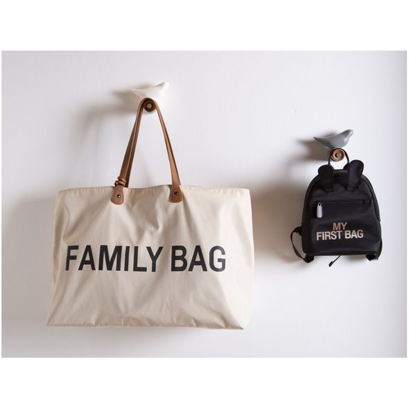 CHILDHOME DĚTSKÝ BATOH MY FIRST BAG BLACK - BATOHY A TAŠKY - PRO DĚTI