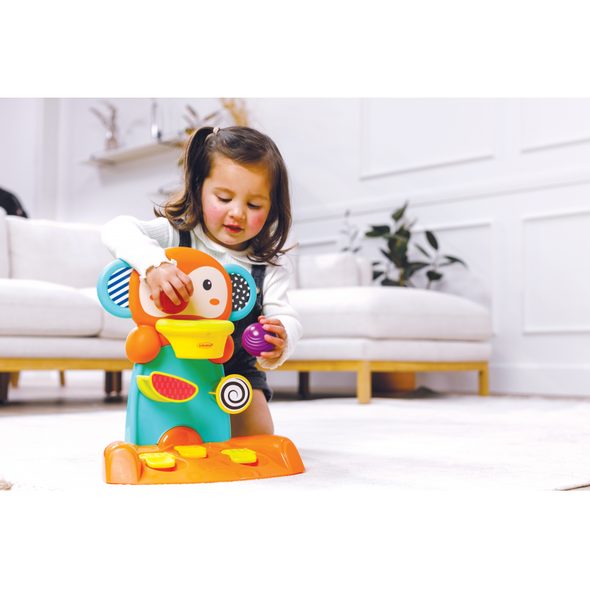 INFANTINO HRACÍ PULT HAPPY HOOPS - AKTIVNÍ CENTRA - PRO DĚTI