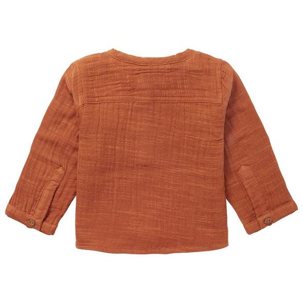 NOPPIES BLOUSE SWINTON ROASTED PECAN - TRIČKA KRÁTKÝ / DLOUHÝ RUKÁV - PRO DĚTI