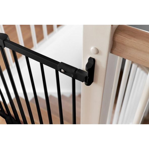 BABY DAN ZÁBRANA BABYDAN EBBA BLACK 67-105,5 CM KOV, ŠROUBOVACÍ - BEZPEČNOST DĚTÍ V DOMÁCNOSTI - KOUPÁNÍ A ZDRAVÍ