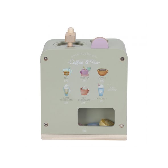 LITTLE DUTCH KÁVOVAR NA KAPSLE DŘEVĚNÝ - LITTLE DUTCH - PRO DĚTI