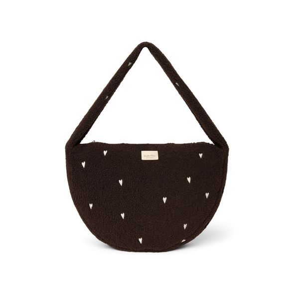 STUDIO NOOS TEDDY CROSS BODY BAG CHOCOLATE HEARTS - DOPLŇKY - PRO MAMINKY