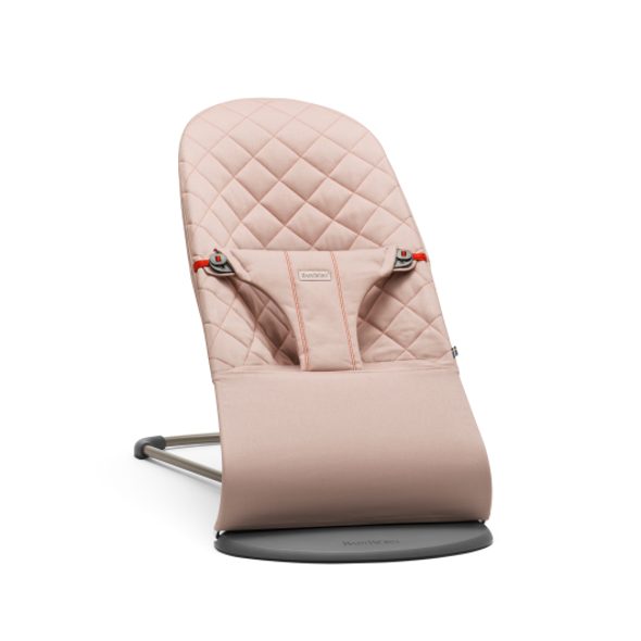 BABYBJÖRN LEHÁTKO BOUNCER BLISS OLD ROSE COTTON - LEHÁTKA A HOUPADLA - SPINKÁNÍ