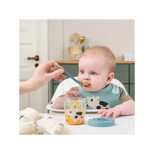 DONE BY DEER NÁDOBKY NA DĚTSKOU VÝŽIVU 2KS - USKLADNĚNÍ JÍDLA - KRMENÍ