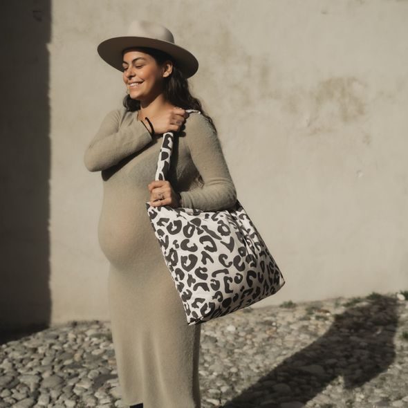 STUDIO NOOS PUFFY MOM BAG HOLY COW - PŘEBALOVACÍ TAŠKY - KOČÁRKY A PŘÍSLUŠENSTVÍ