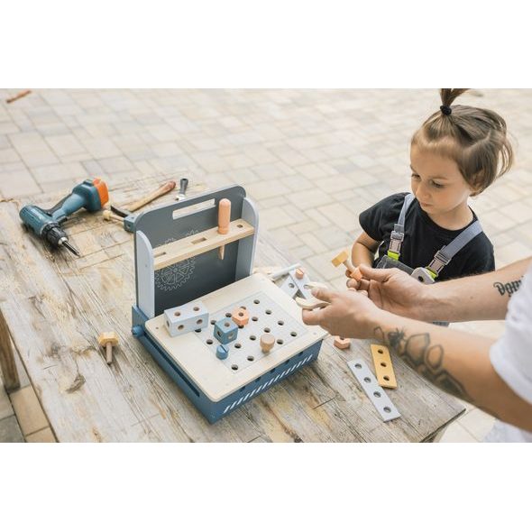 ZOPA DŘEVĚNÝ PONK SKLÁDACÍ - JAKO TATÍNEK - PRO DĚTI