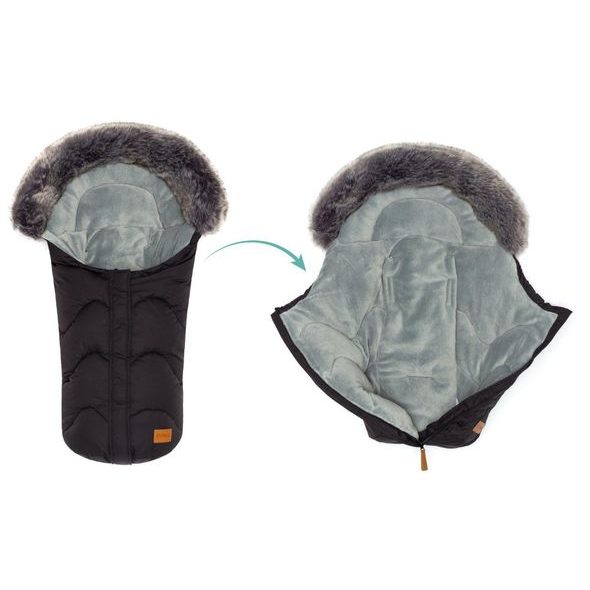 FILLIKID FUSAK ZIMNÍ LHOTSE BLACK - FUSAKY DO KOČÁRKU - KOČÁRKY A PŘÍSLUŠENSTVÍ