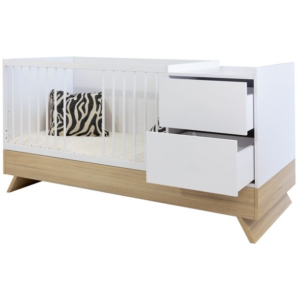 KOMBI POSTÝLKA FAKTUM SIENNA 3V1 WHITE 70X - DŘEVĚNÉ POSTÝLKY - SPINKÁNÍ