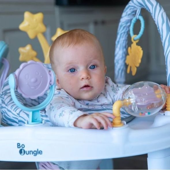 BO JUNGLE AKTIVNÍ CENTRUM B-JOYFUL ACTIVITY STATION PASTEL - CHODÍTKA - PRO DĚTI