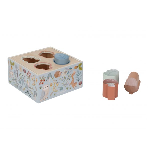 LITTLE DUTCH VKLÁDAČKA DŘEVĚNÁ FOREST FRIENDS - MOTORICKÉ A HRY - PRO DĚTI