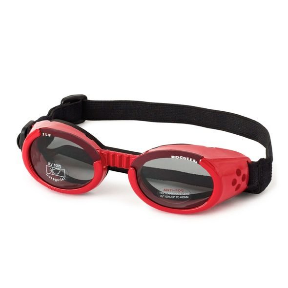 DOGGLES ILS - SLUNEČNÍ A OCHRANNÉ BRÝLE PRO PSY RED XS - POTŘEBY PRO PÉČI O OČI - CHOVATELSKÉ POTŘEBY MALVÍKZOO