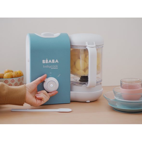 BEABA PARNÍ VAŘIČ + MIXÉR BABYCOOK EXPRESS BALTIC BLUE - KUCHYŇSKÉ PŘÍSTROJE - KRMENÍ