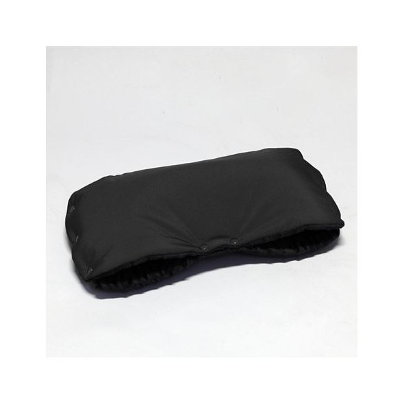 MAXI RUKÁVNÍK ČERNÁ S ČERNÝM MINKY - RUKÁVNÍKY NA KOČÁREK - KOČÁRKY A PŘÍSLUŠENSTVÍ