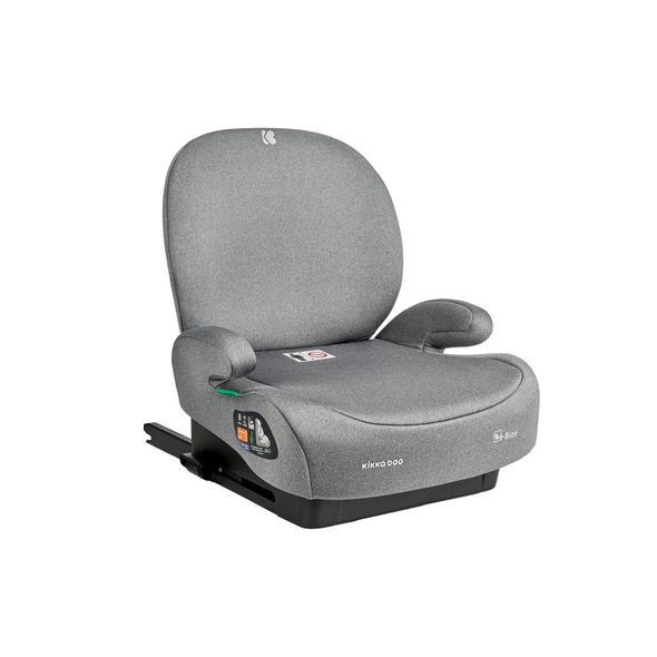 KIKKABOO PODSEDÁK 125-150 CM I-BOOST I-SIZE LIGHT GREY - AUTOSEDAČKY 15-36KG - AUTOSEDAČKY A PŘÍSLUŠENSTVÍ