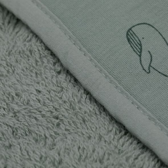 FILLIKID DĚTSKÉ PONČO WHALE GREEN - OSUŠKY A DĚTSKÉ ŽUPANY - KOUPÁNÍ A ZDRAVÍ