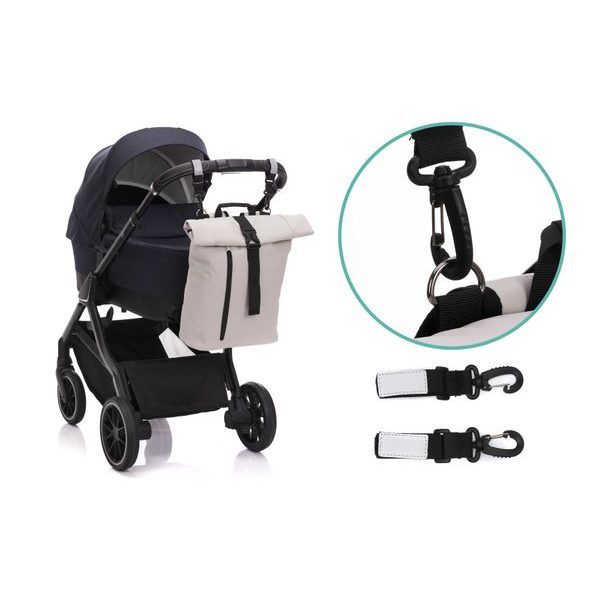 FILLIKID BATOH NA PLENY OSLO ALABASTER BEIGE - PŘEBALOVACÍ BATOHY - KOČÁRKY A PŘÍSLUŠENSTVÍ