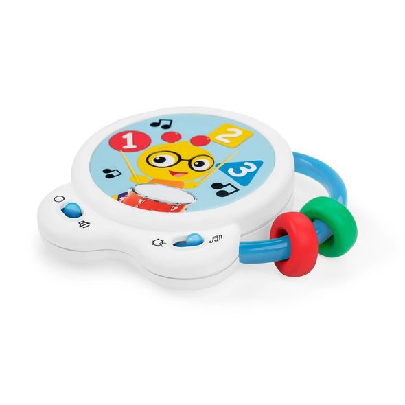 BABY EINSTEIN HRAČKA HUDEBNÍ BUBEN TINY TEMPO™ 3M+ - MOTORICKÉ A HUDEBNÍ - PRO DĚTI