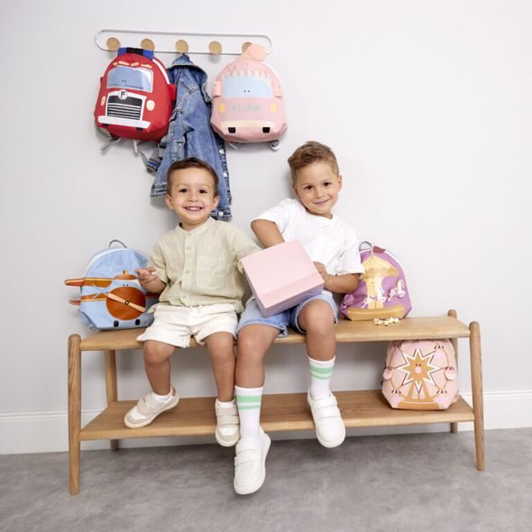 LÄSSIG TINY BACKPACK TINY DRIVERS FIRE ENGINE - BATOHY A TAŠKY - PRO DĚTI