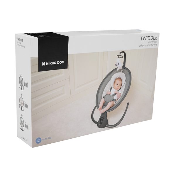 KIKKABOO HOUPACÍ LEHÁTKO ELEKTRICKÉ TWIDDLE BEIGE - LEHÁTKA A HOUPADLA - SPINKÁNÍ