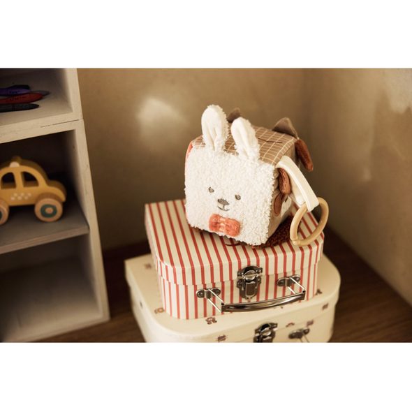 JOLLEIN SADA KUFŘÍKŮ 2 KS ANIMAL FRIENDS - BOXY NA HRAČKY - SPINKÁNÍ