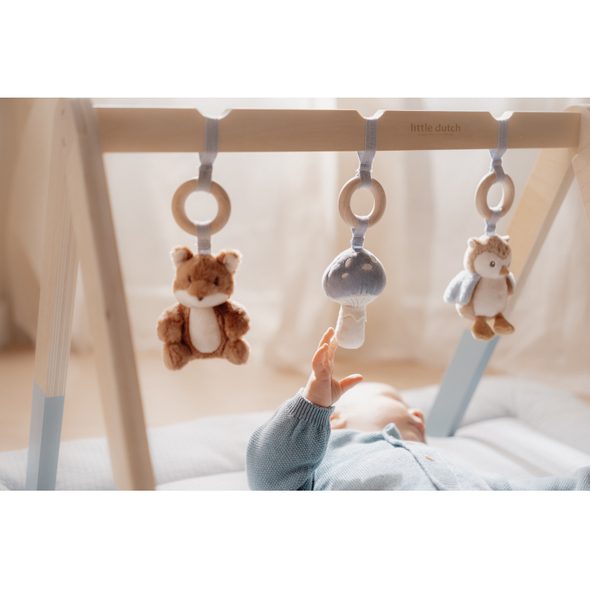 LITTLE DUTCH DŘEVĚNÁ HRAZDIČKA FOREST FRIENDS - HRAZDIČKY - PRO DĚTI