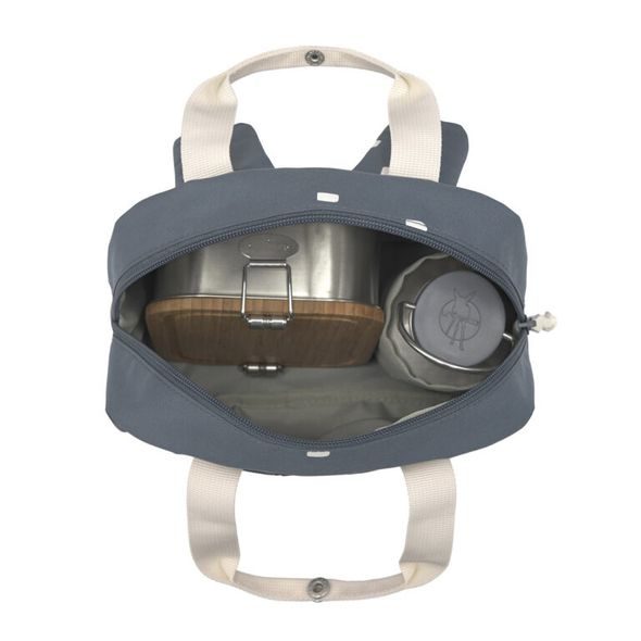 LÄSSIG MINI SQUARE BACKPACK HAPPY PRINTS MIDNIGHT BLUE - BATOHY A TAŠKY - PRO DĚTI