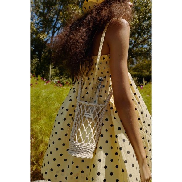 STUDIO NOOS MACRAME BOTTLE BAG NATURAL - DOPLŇKY - PRO MAMINKY