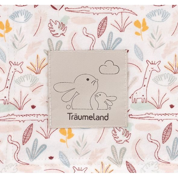 TRÄUMELAND DEKA JERSEY 100 X 75 CM DSCHUNGEL - DĚTSKÉ DEKY PRO MIMINKA - SPINKÁNÍ