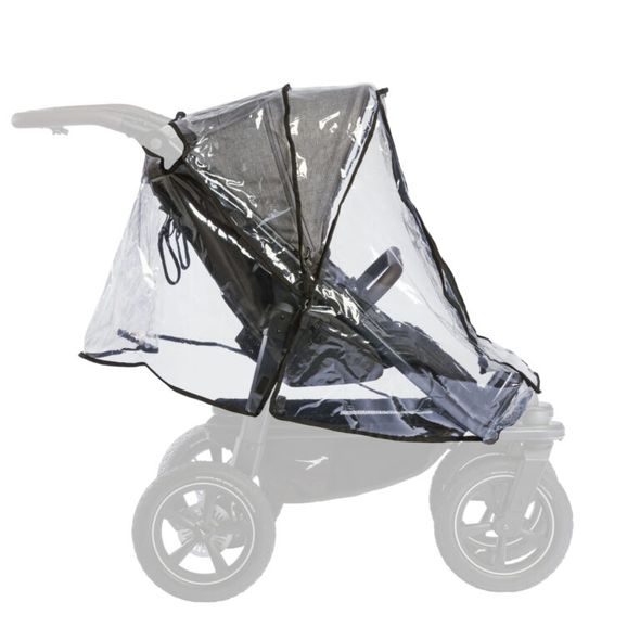 TFK RAINCOVER DUO2 STROLLER SET - PLÁŠTĚNKY - KOČÍKY A PRÍSLUŠENSTVO