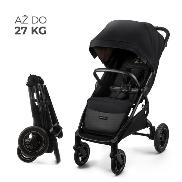KINDERKRAFT KOČÁREK SPORTOVNÍ MITZY AIR BLACK - SPORTOVNÍ KOČÁRKY - KOČÁRKY A PŘÍSLUŠENSTVÍ