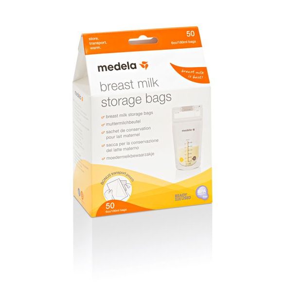 MEDELA SÁČKY NA SKLADOVÁNÍ MATEŘSKÉHO MLÉKA 180ML - USKLADNĚNÍ MATEŘSKÉHO MLÉKA - KRMENÍ