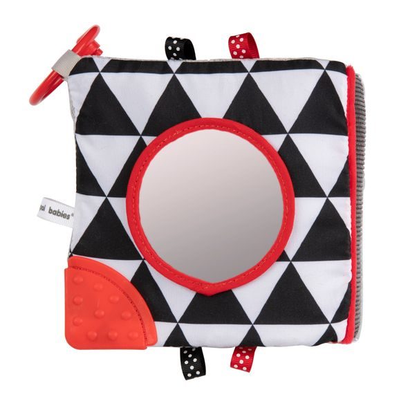 CANPOL BABIES KONTRASTNÍ EDUKATIVNÍ KNÍŽKA SENSORY - KNÍŽKY PRO NEJMENŠÍ - PRO DĚTI