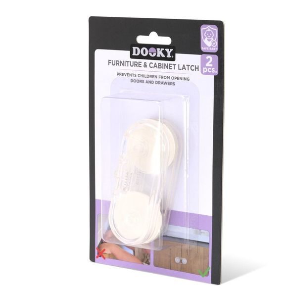 DOOKY UZÁVĚR NÁBYTKU A SKŘÍNĚK 2KS WHITE - BEZPEČNOST DĚTÍ V DOMÁCNOSTI - KOUPÁNÍ A ZDRAVÍ