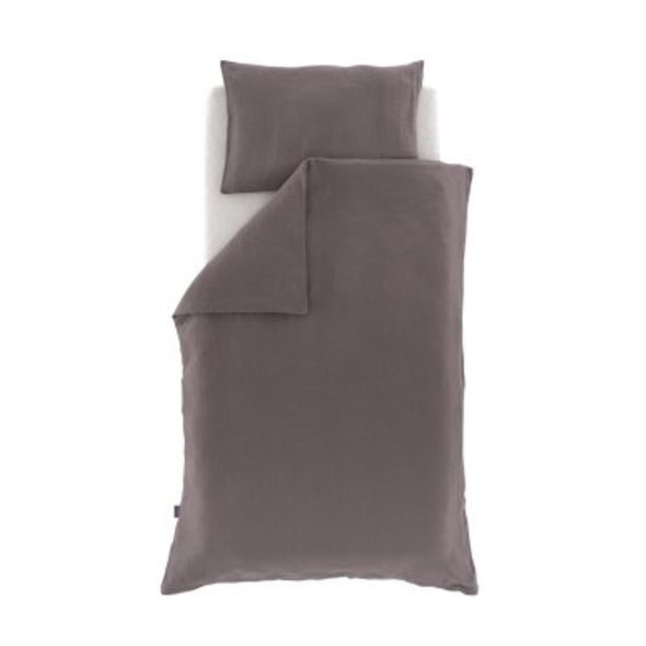 TRÄUMELAND POVLEČENÍ MUSSELIN 100/135 + 40/60 SCHOKOPFLAUME - POVLEČENÍ DO POSTÝLKY - SPINKÁNÍ