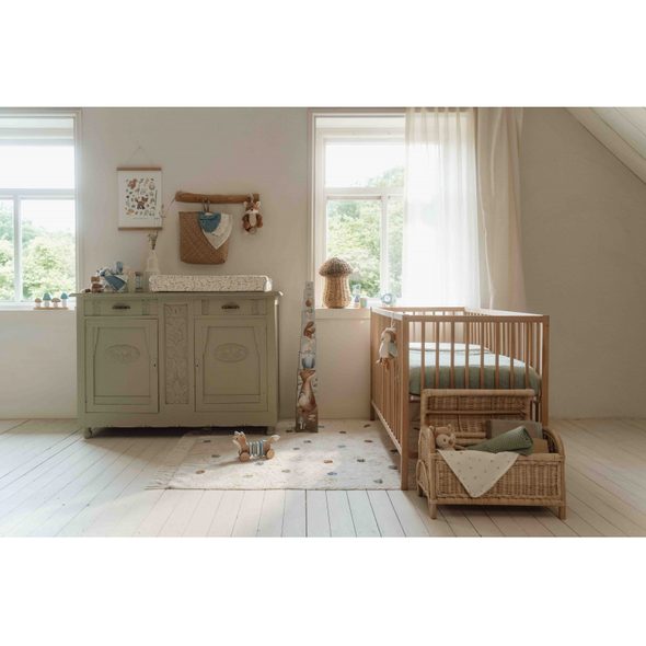 LITTLE DUTCH SPACÍ PYTEL S ODDĚLITELNÝMI RUKÁVY 70 CM SAGE - SPACÍ PYTLE - SPINKÁNÍ